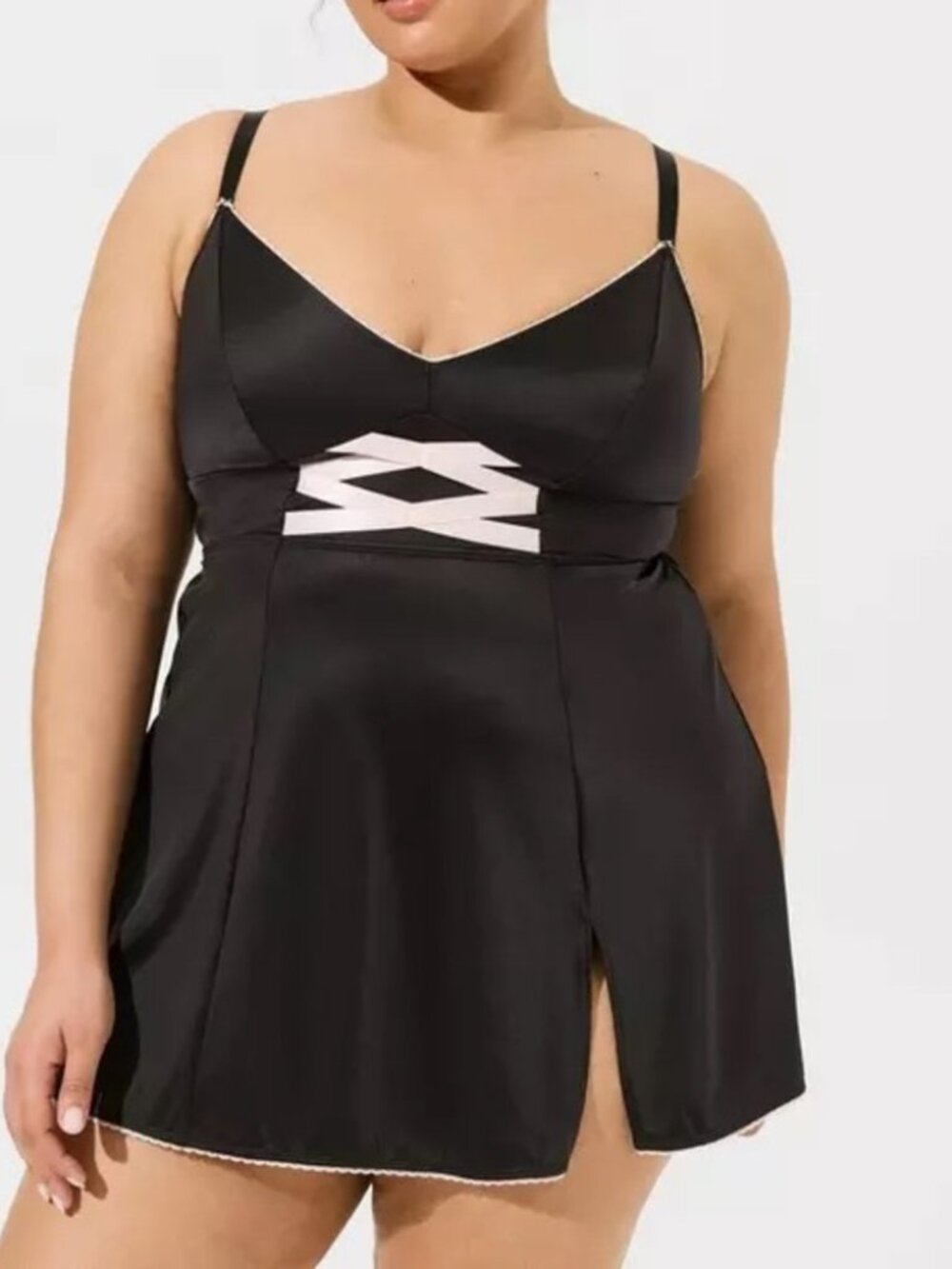 NWT Torrid Ballet Noir Babydoll